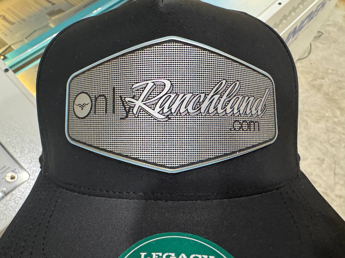 Laser Engraved Patch Caps