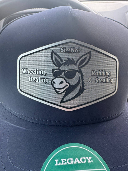 Laser Engraved Patch Caps